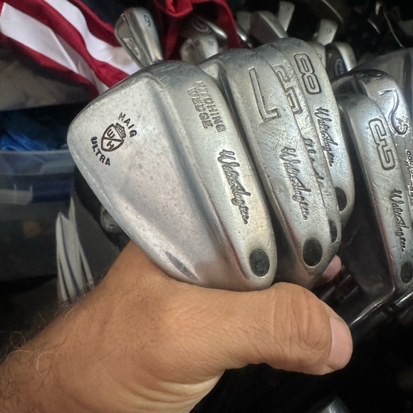 Haig ultra 8 pc iron set by Walter Hagen in RH
Steel shafts Haig ultra 8 pc - Picture 2 of 9